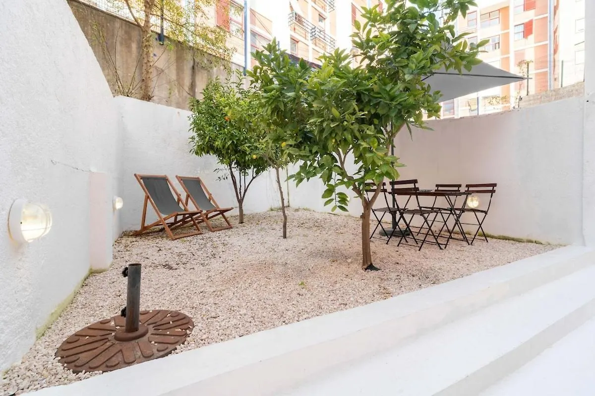 شقة Ideal Para Home Office Com Terraco Privado Lisboa