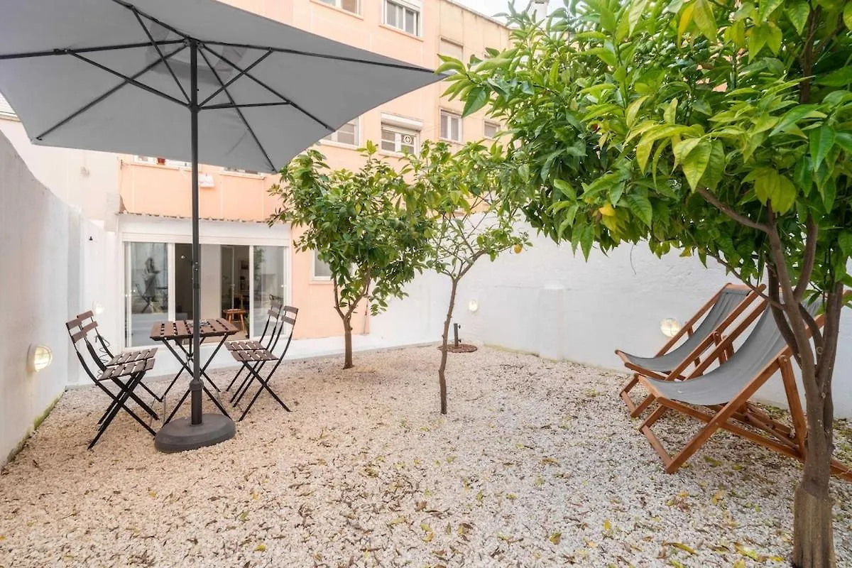 Apartament Ideal Para Home Office Com Terraco Privado Lizbona